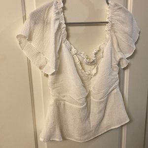 ASTR blouse puffed sleeves